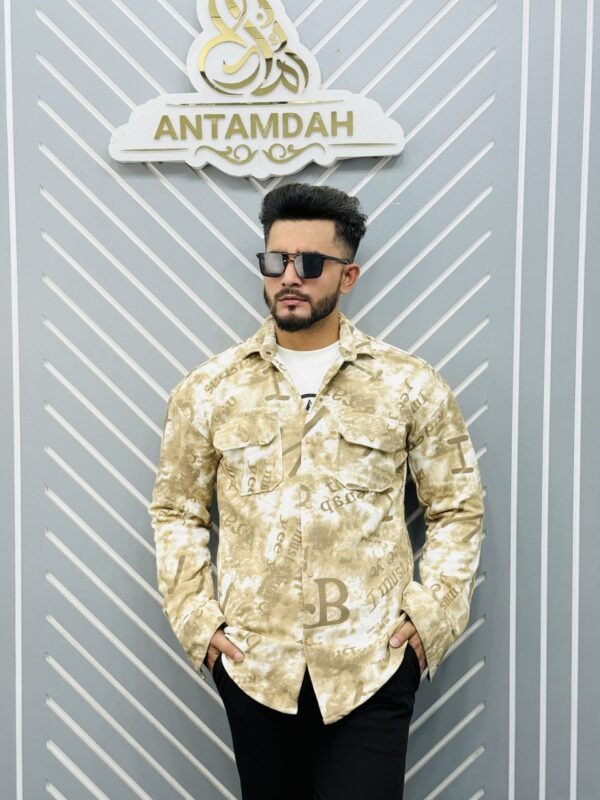 Premium Sheket Shirt For Winter (Merron Print)
