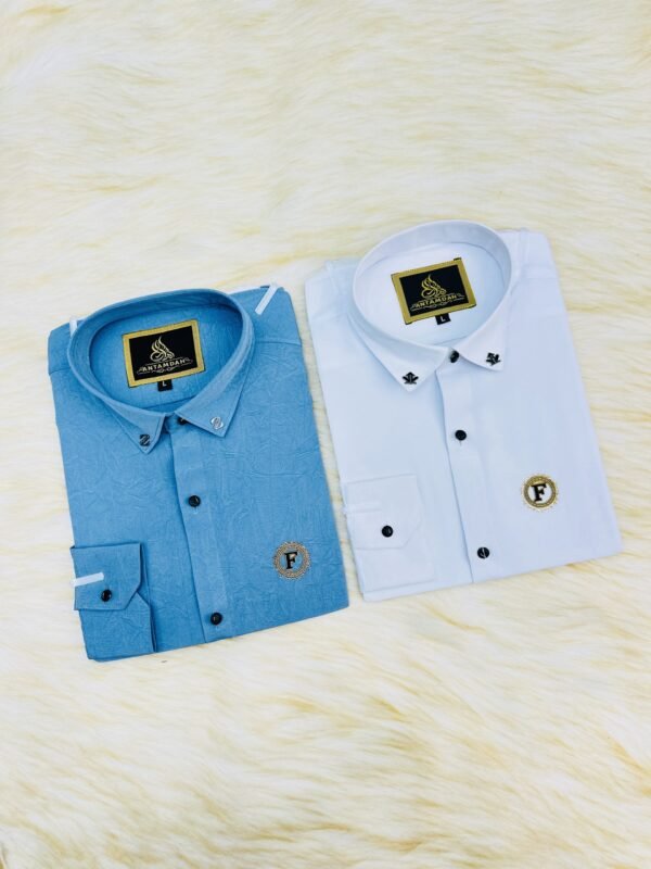Premium Shirt Combo❤️‍🔥2 pc (Black & White)